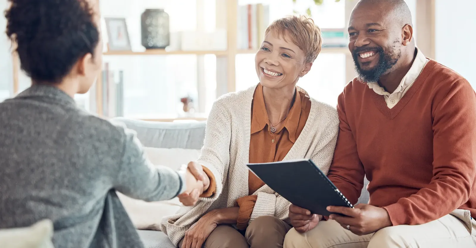 couple meeting with a banker